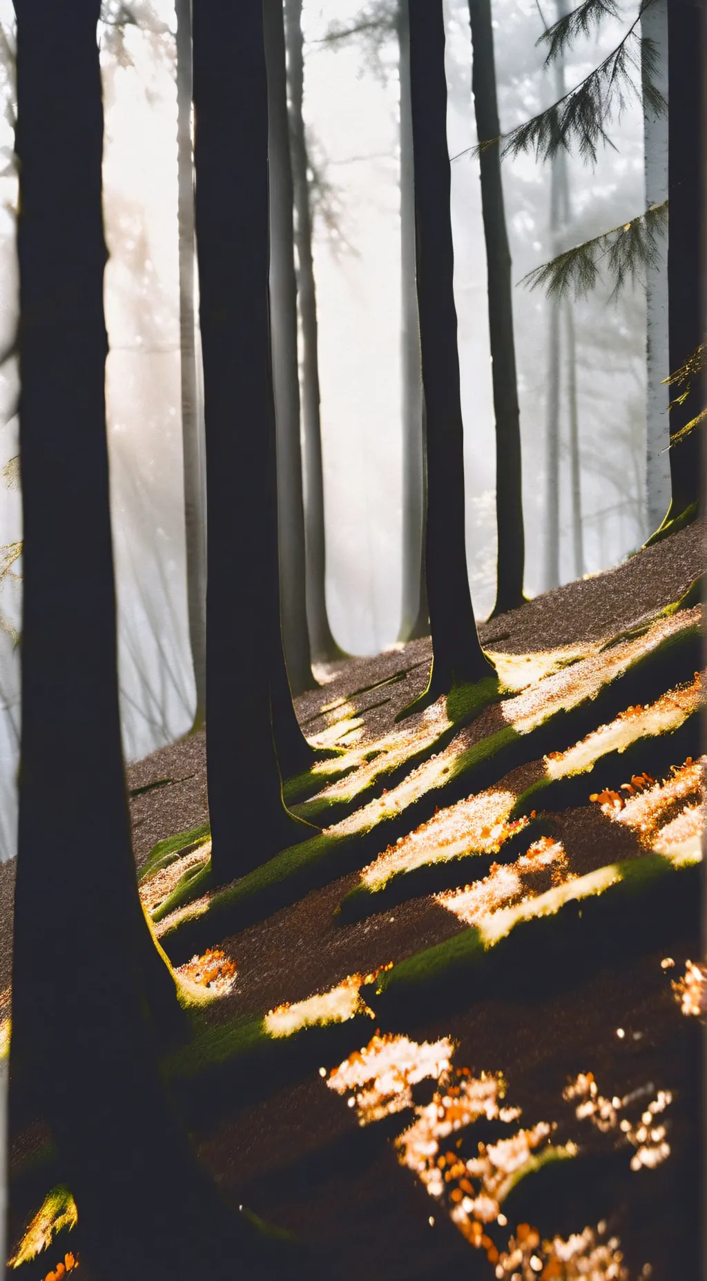 ai character: The woods background