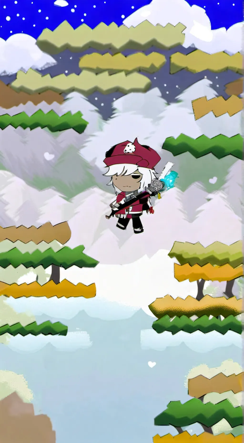 ai character: Md X background