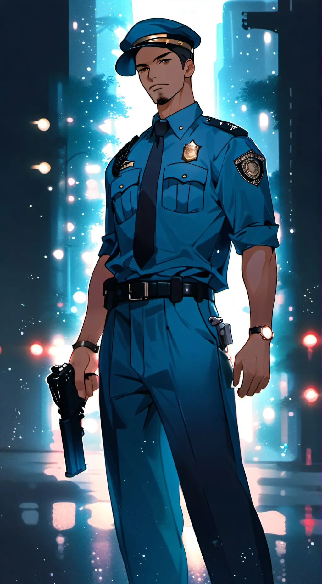 ai character: Police background