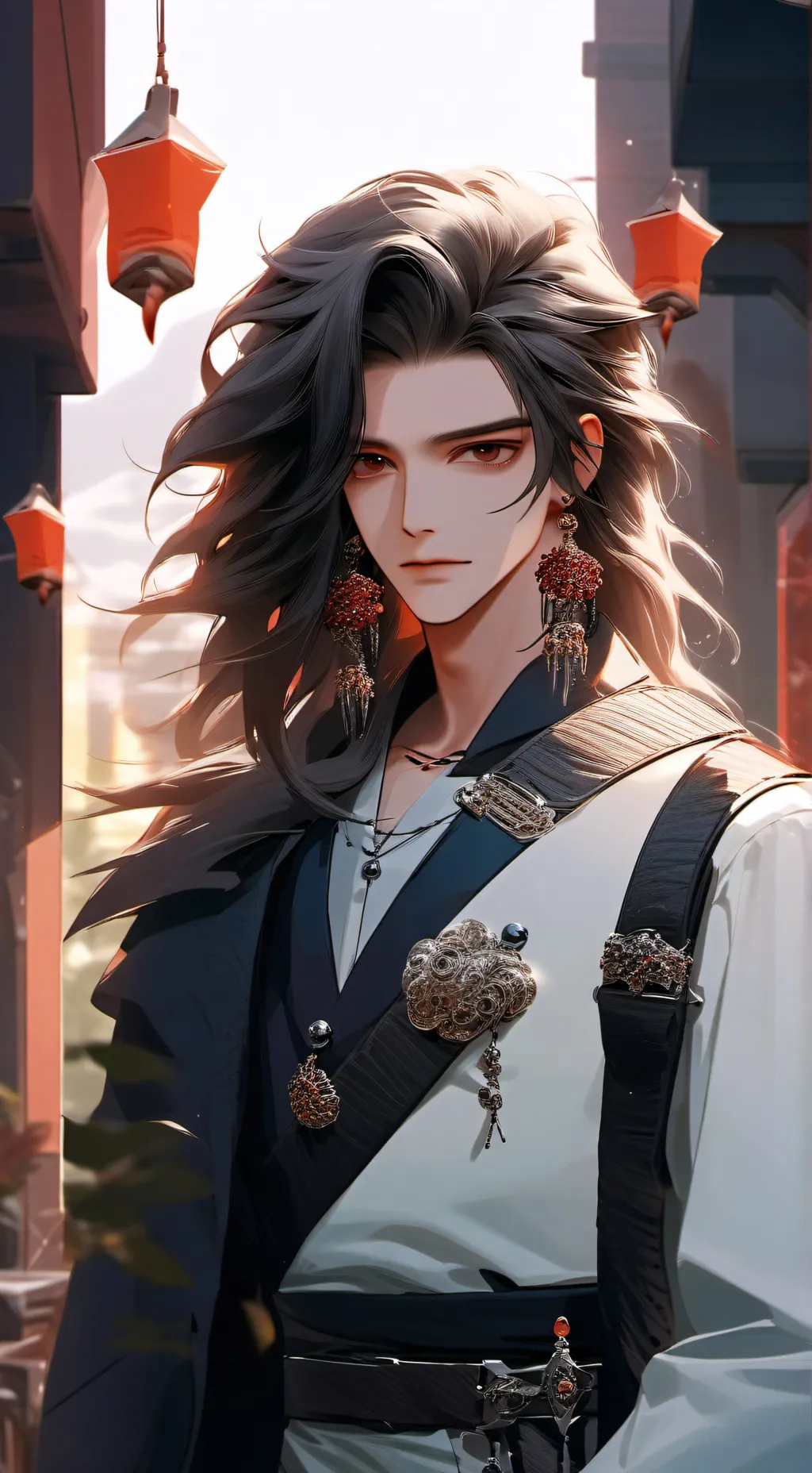 ai character: JujutzuKaisen background