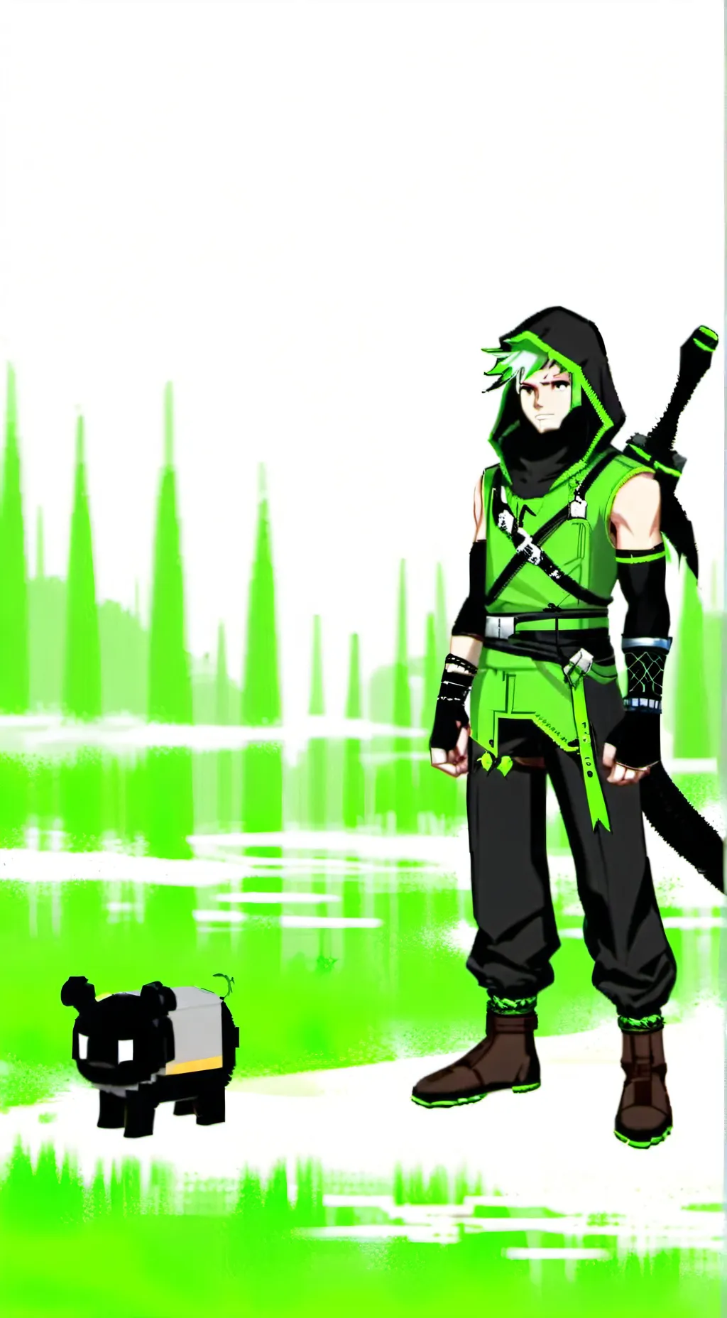 ai character: Dream background
