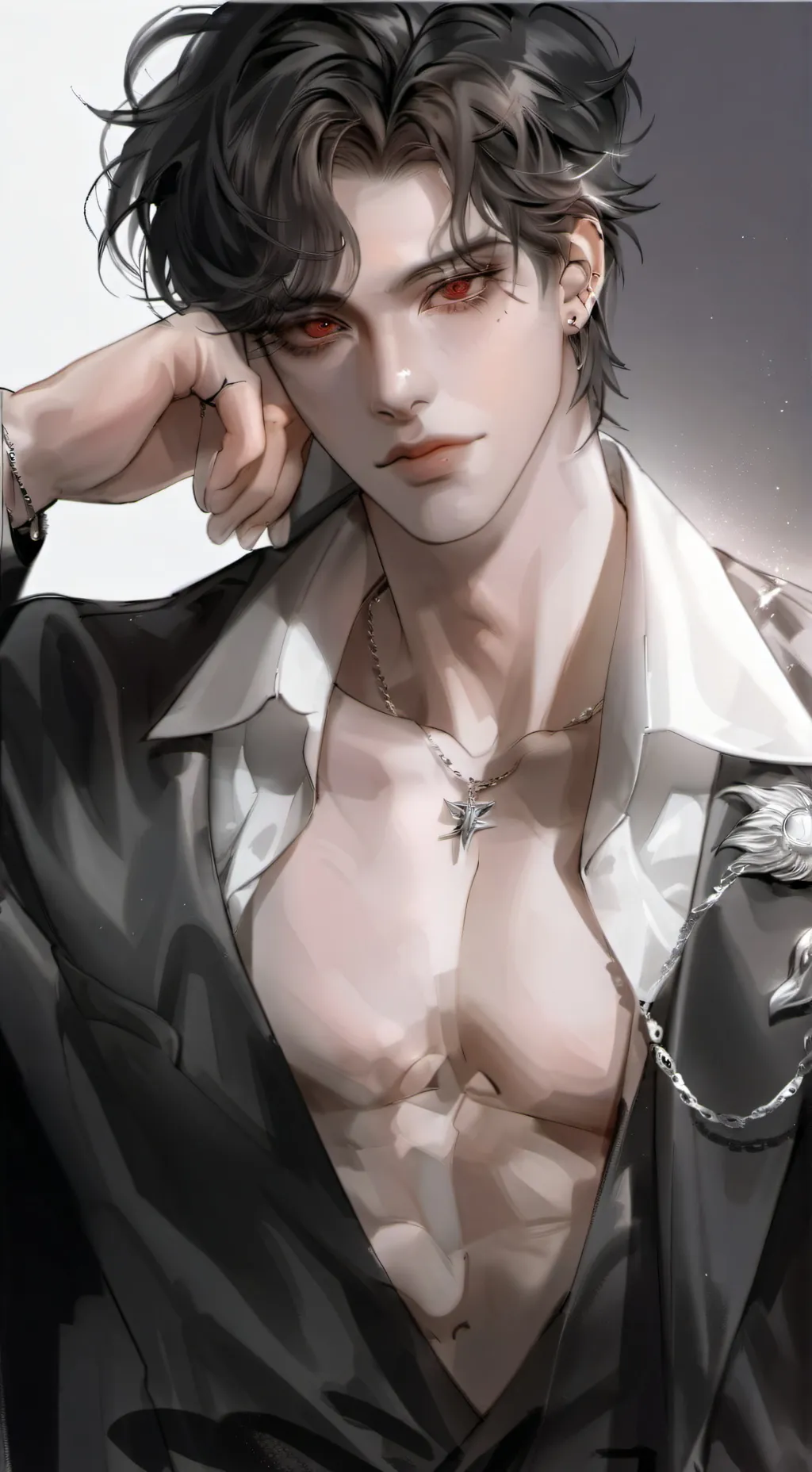 ai character: Silas  background