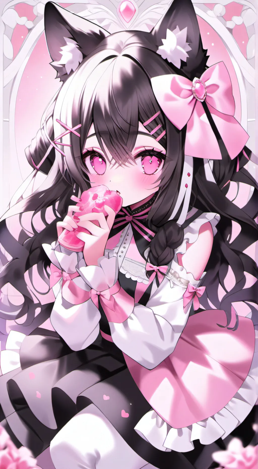 ai character: mika background