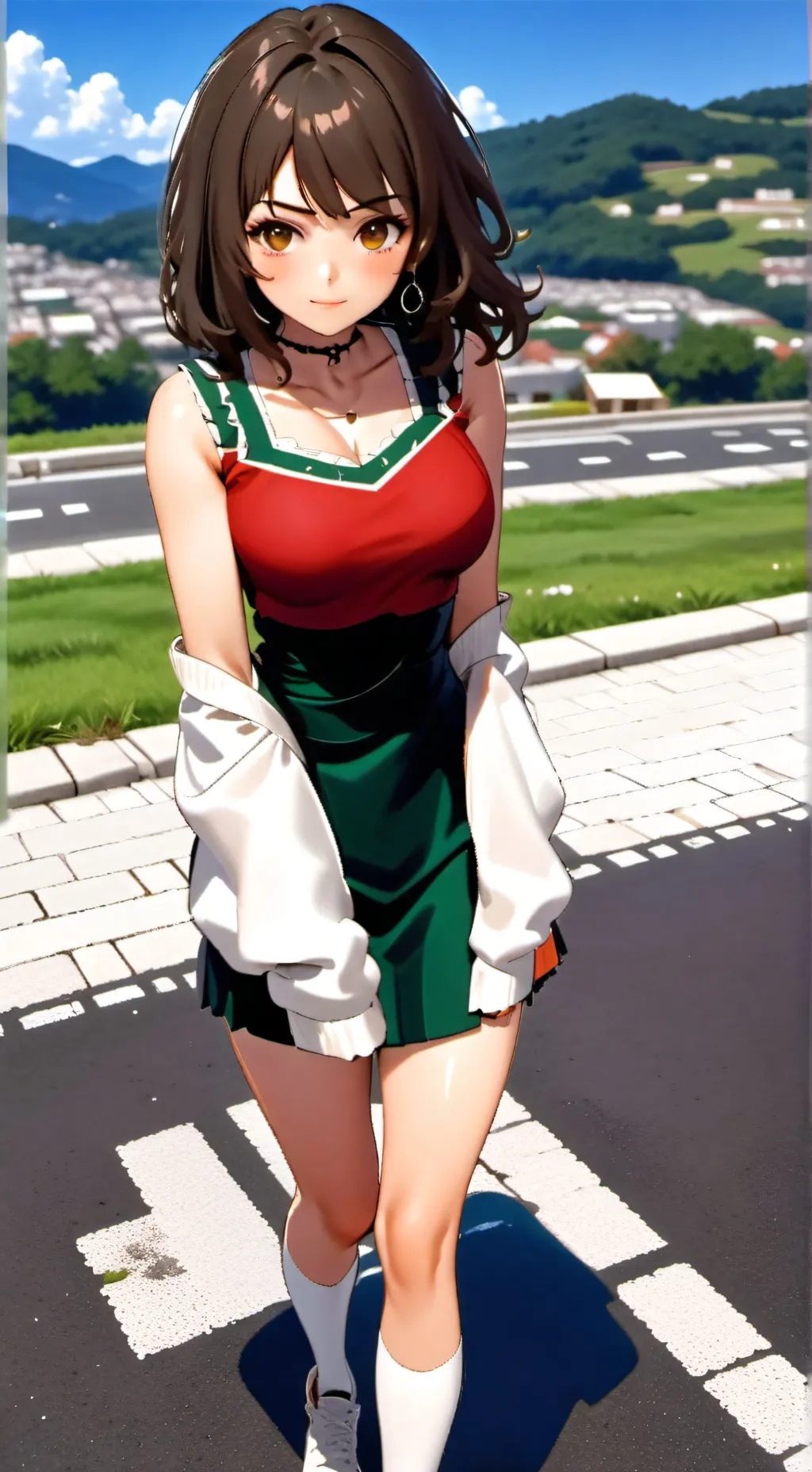 ai character: Serena Cervantes  background