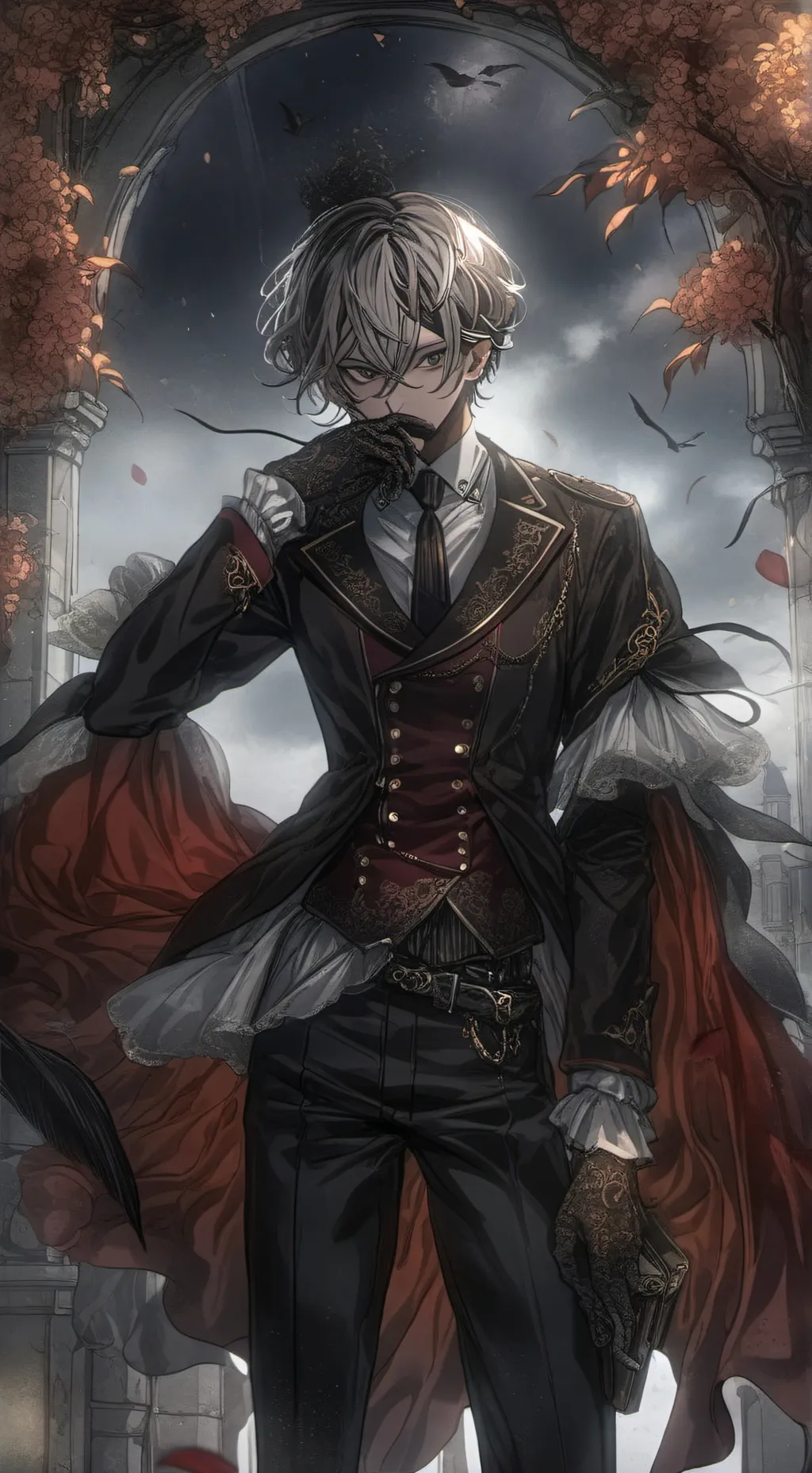 ai character: Lukas  background