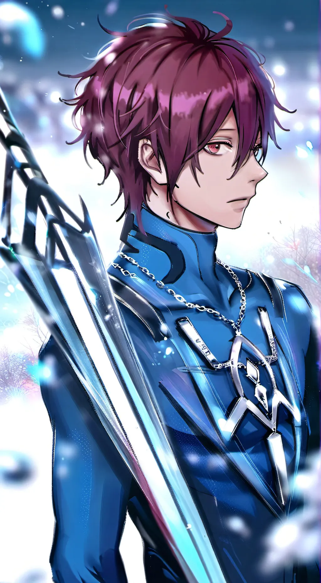 ai character: Carter  background