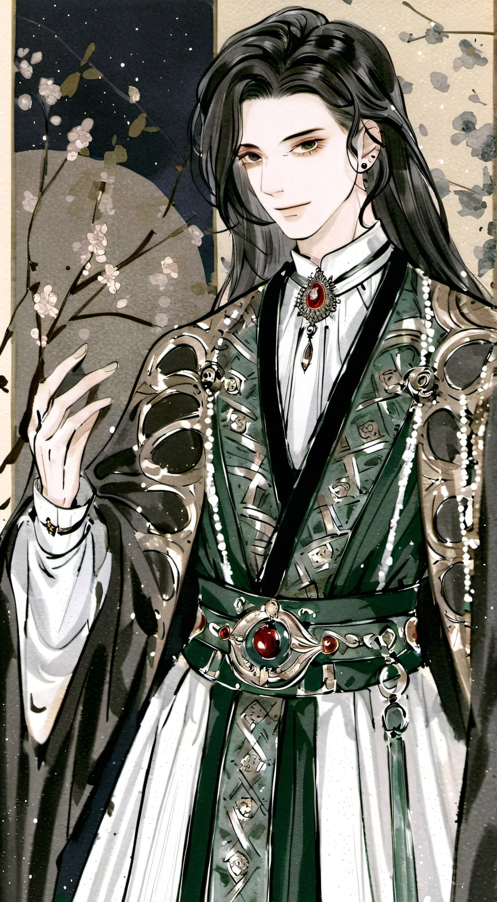 ai character: Альберт  background