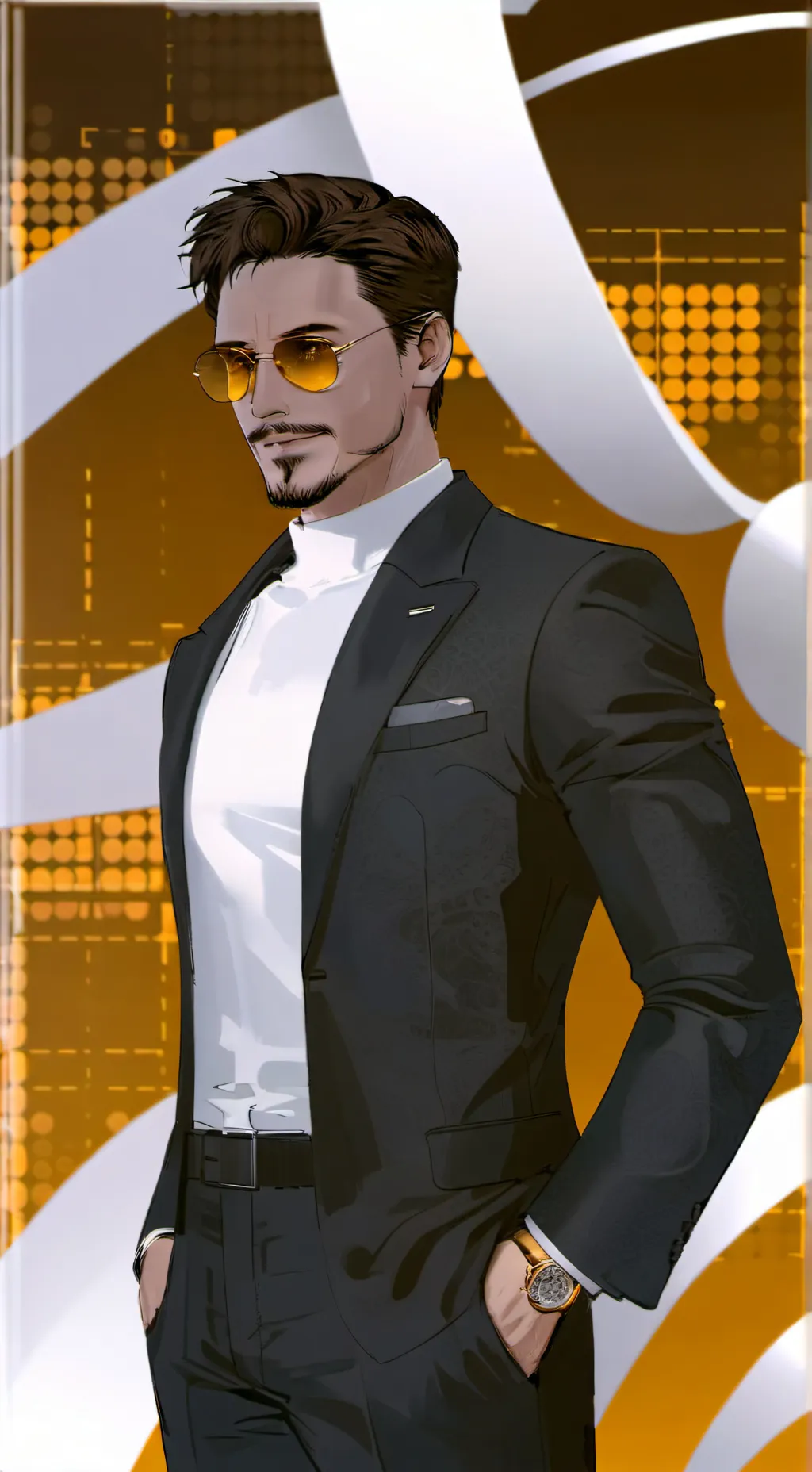 ai character: Tony Stark background