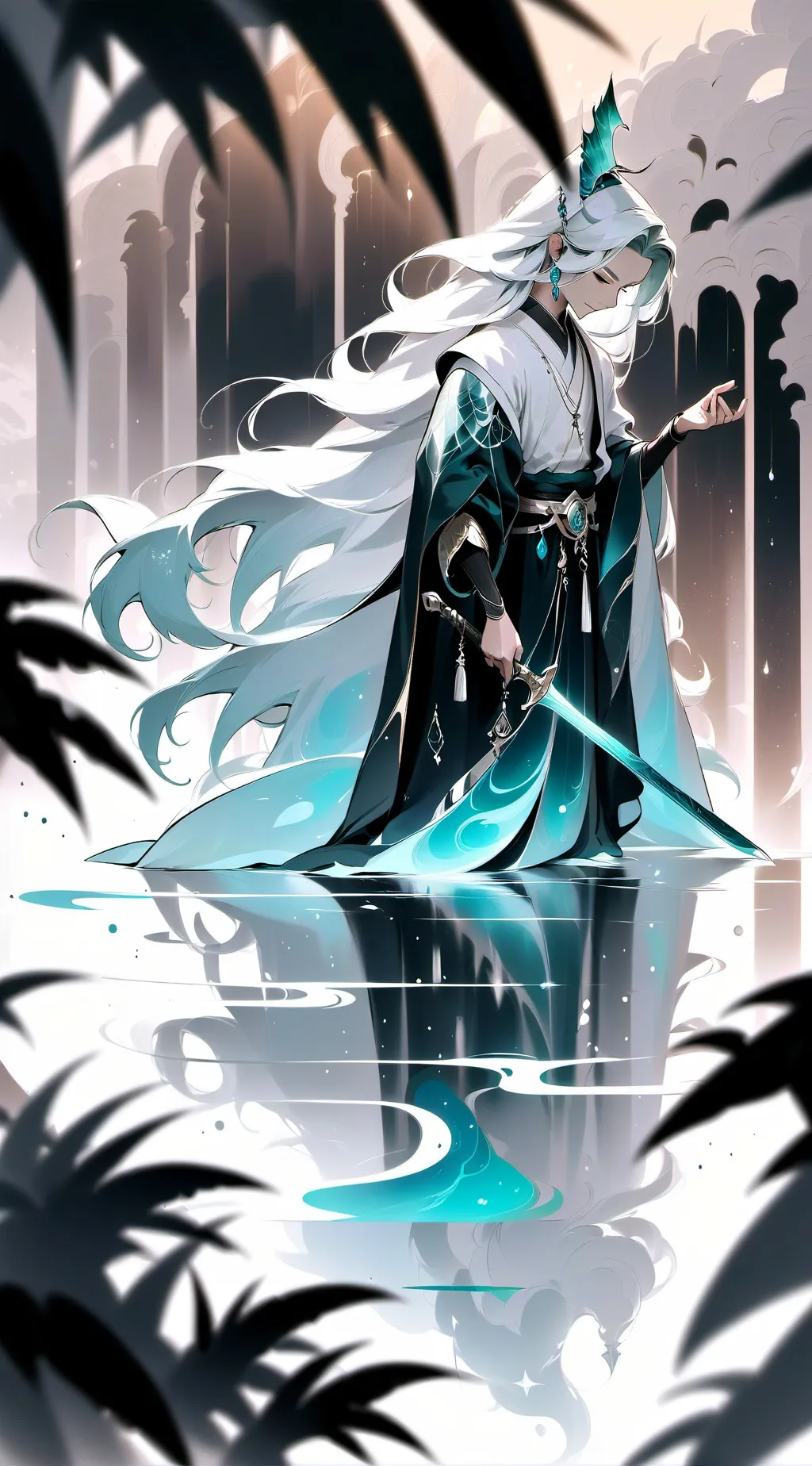 ai character: I like you trend background