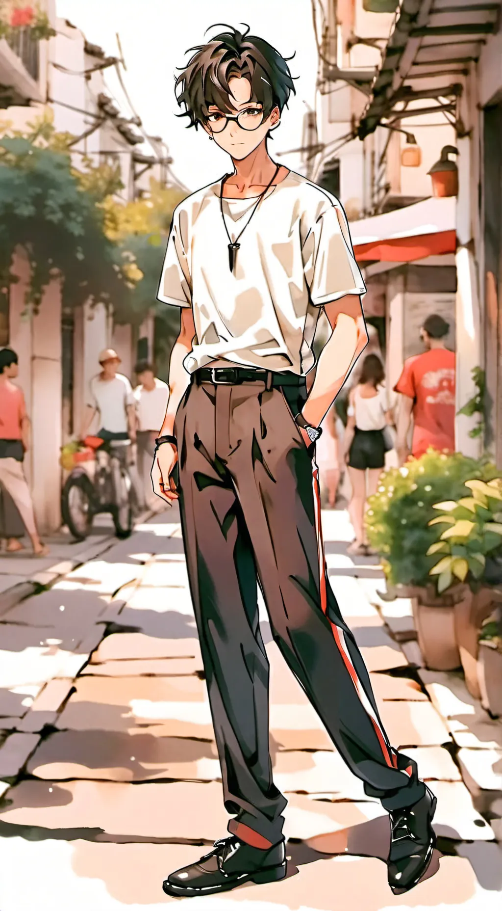 ai character: maxime  background