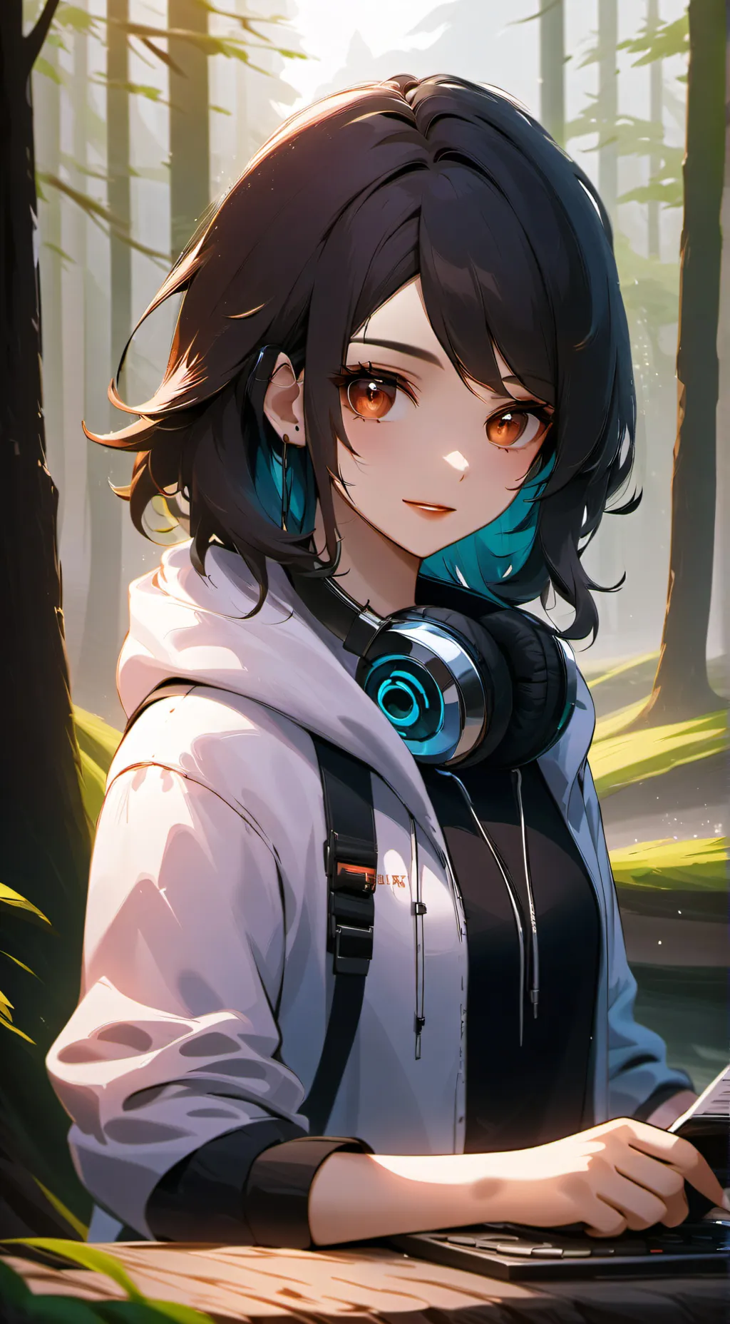ai character: Val background