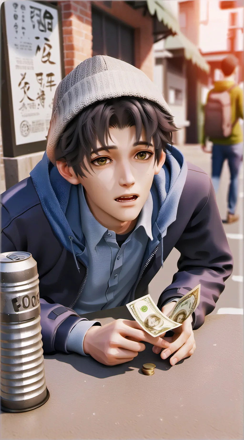 ai character: Your ex  background