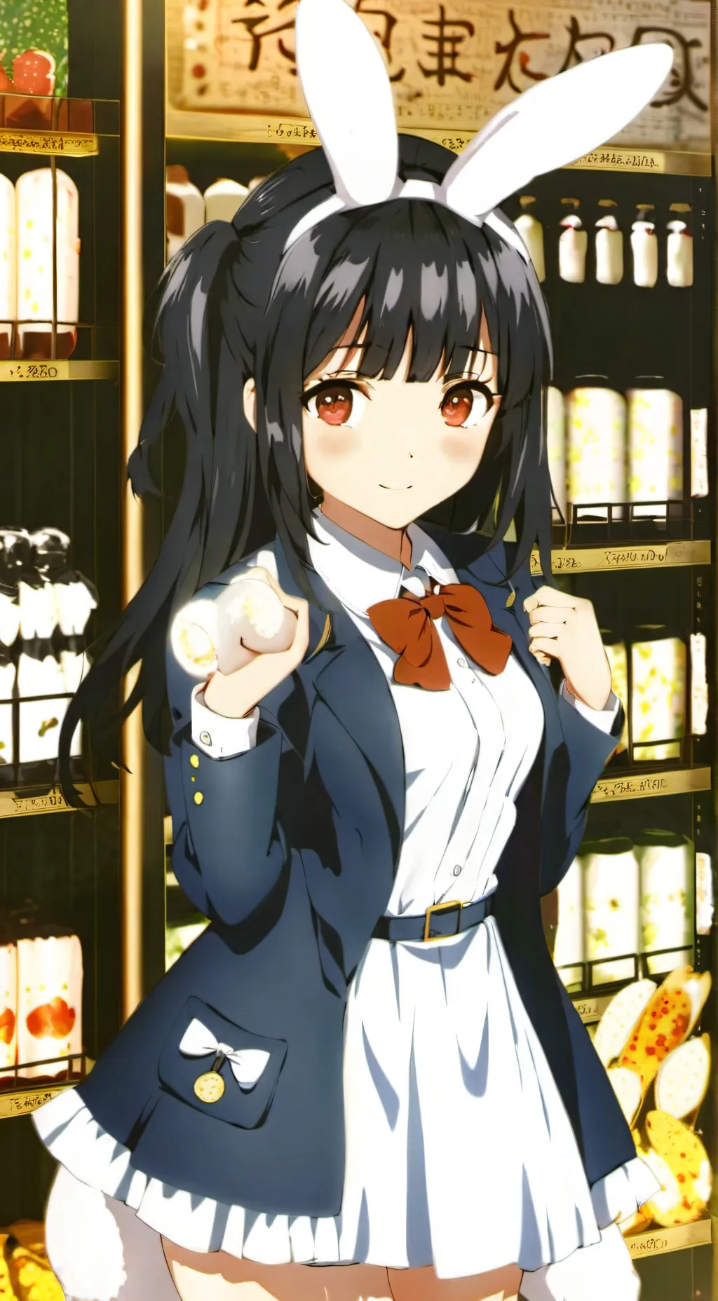 ai character: Bunny girl tf tg background