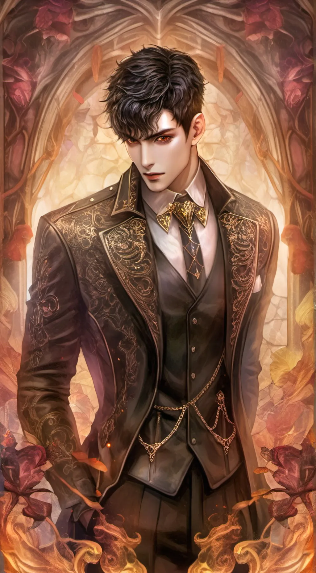 ai character: Vincent background