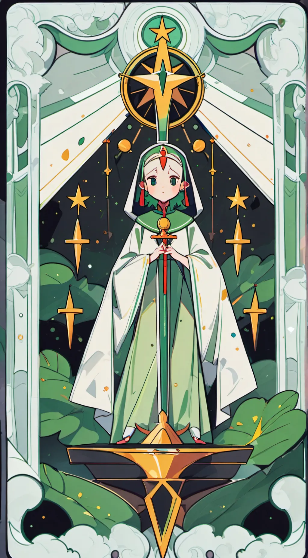 ai character: uu  background