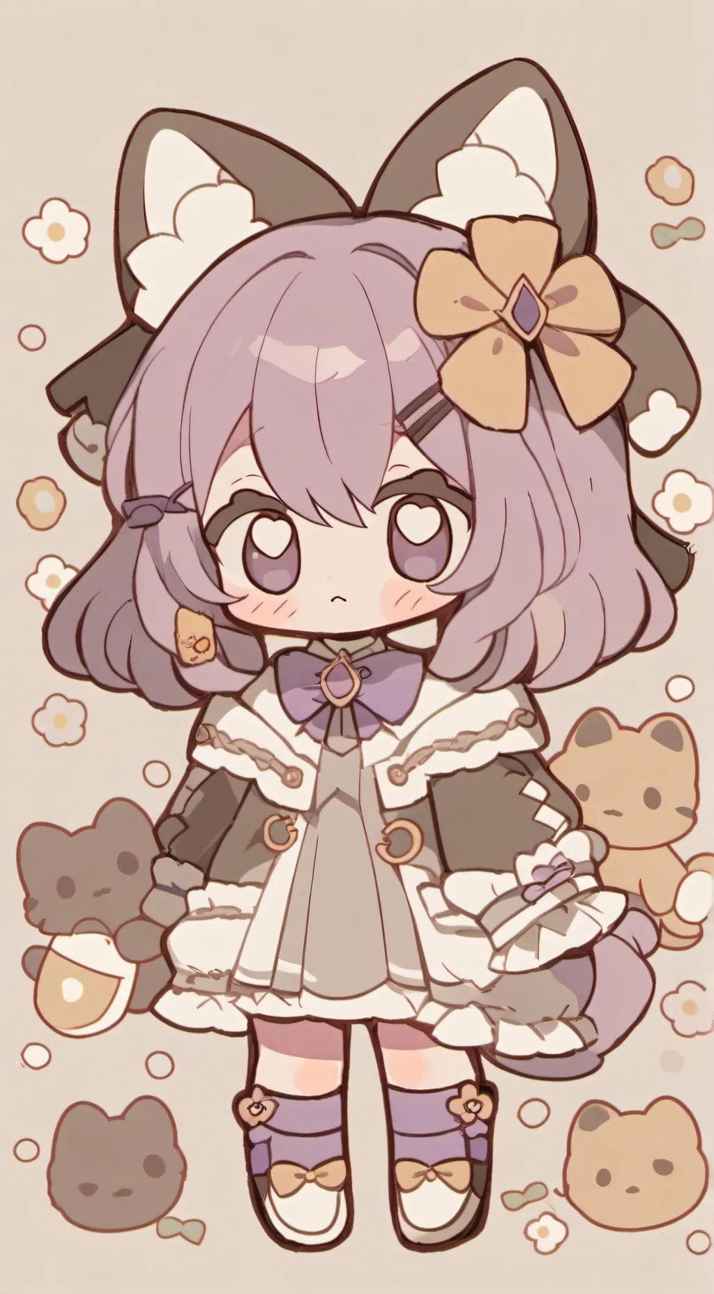 ai character: mini background