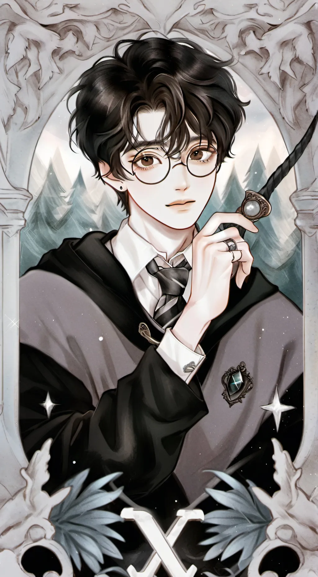 ai character: harry background
