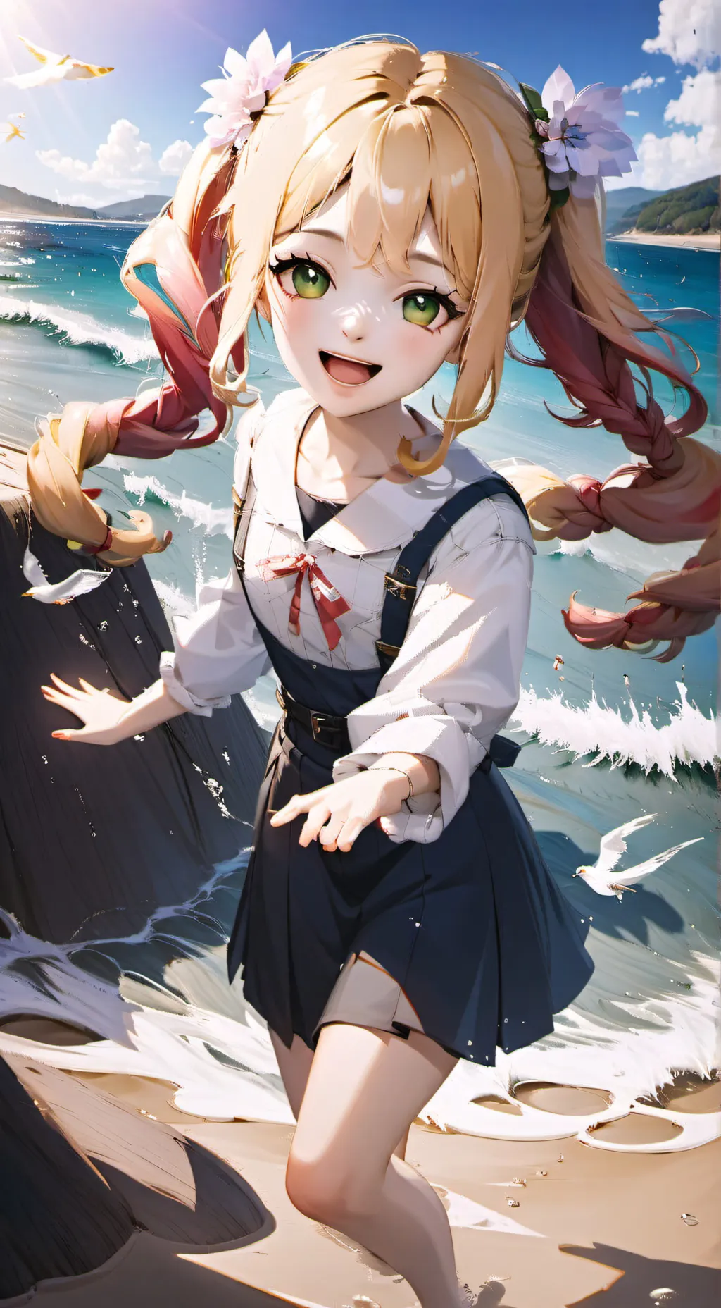ai character: lily background