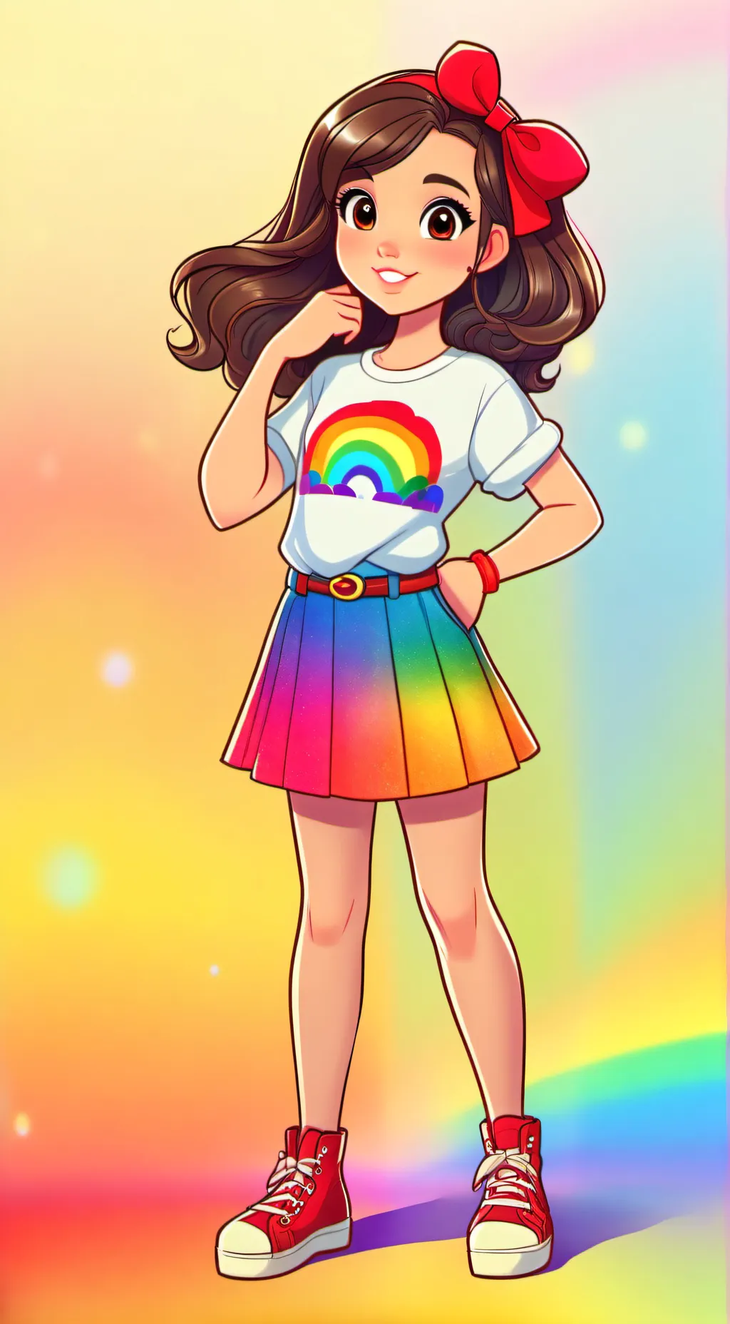 ai character: Chelsea  background