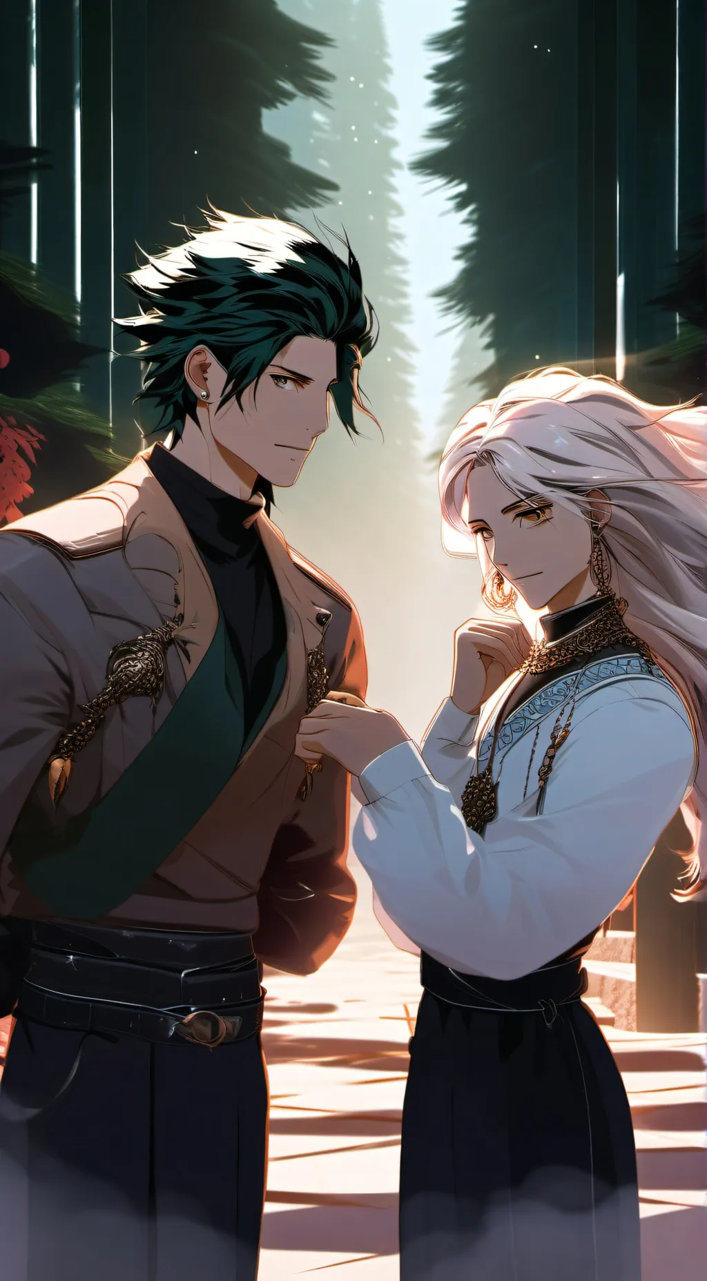 ai character: Alan amd Star background
