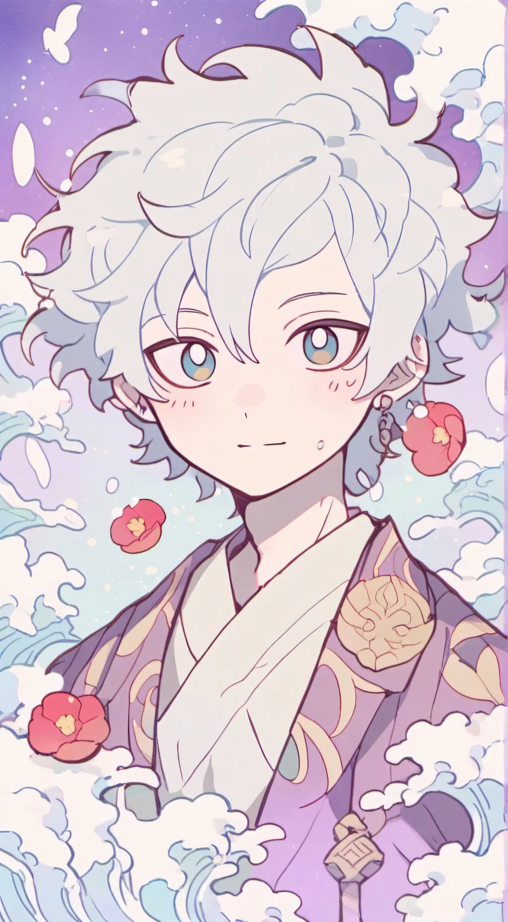 ai character: Shigaraki❤❤ background