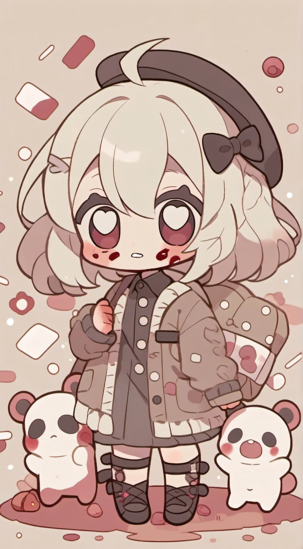 ai character: DW INFECTION AU?! background