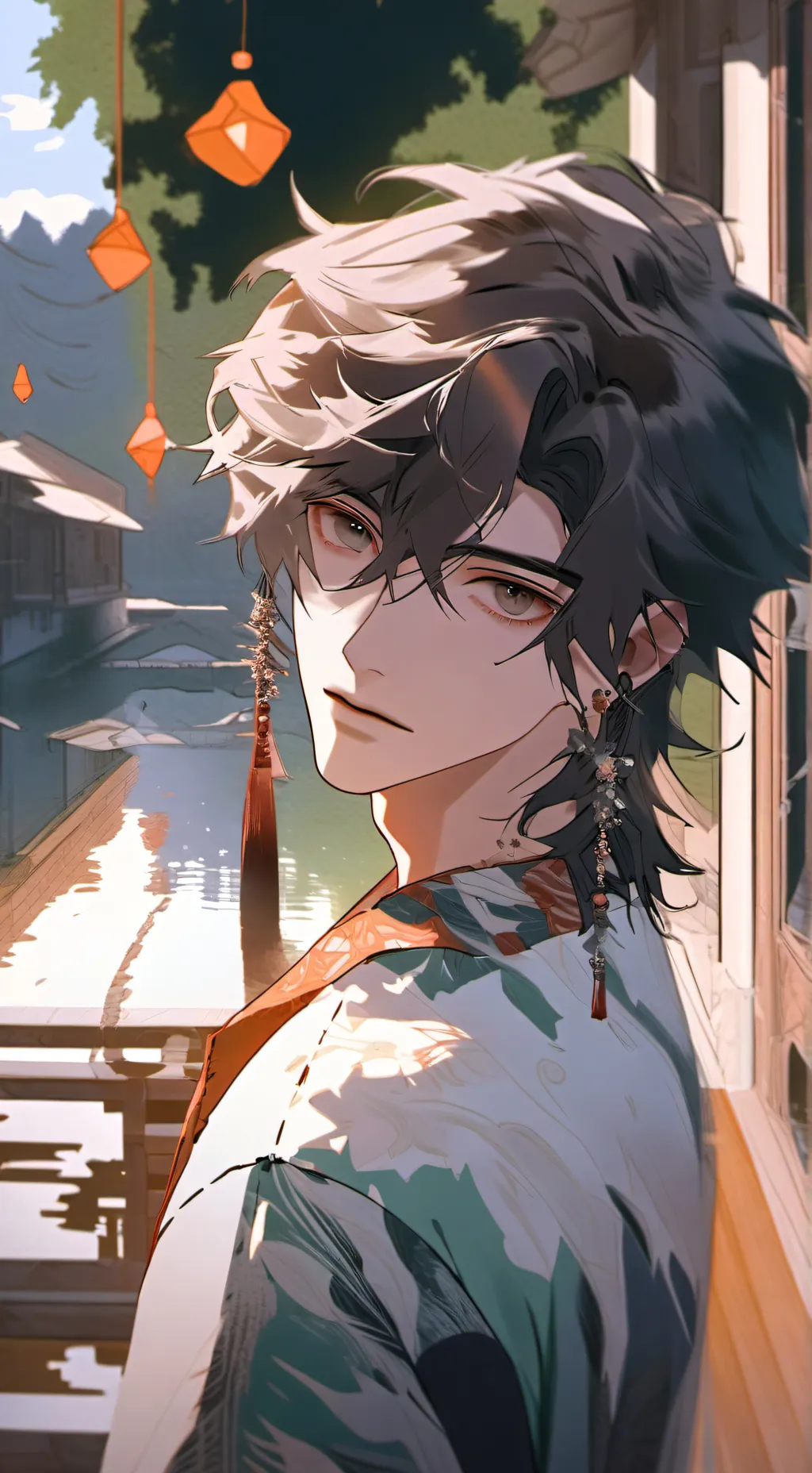 ai character: Percy background