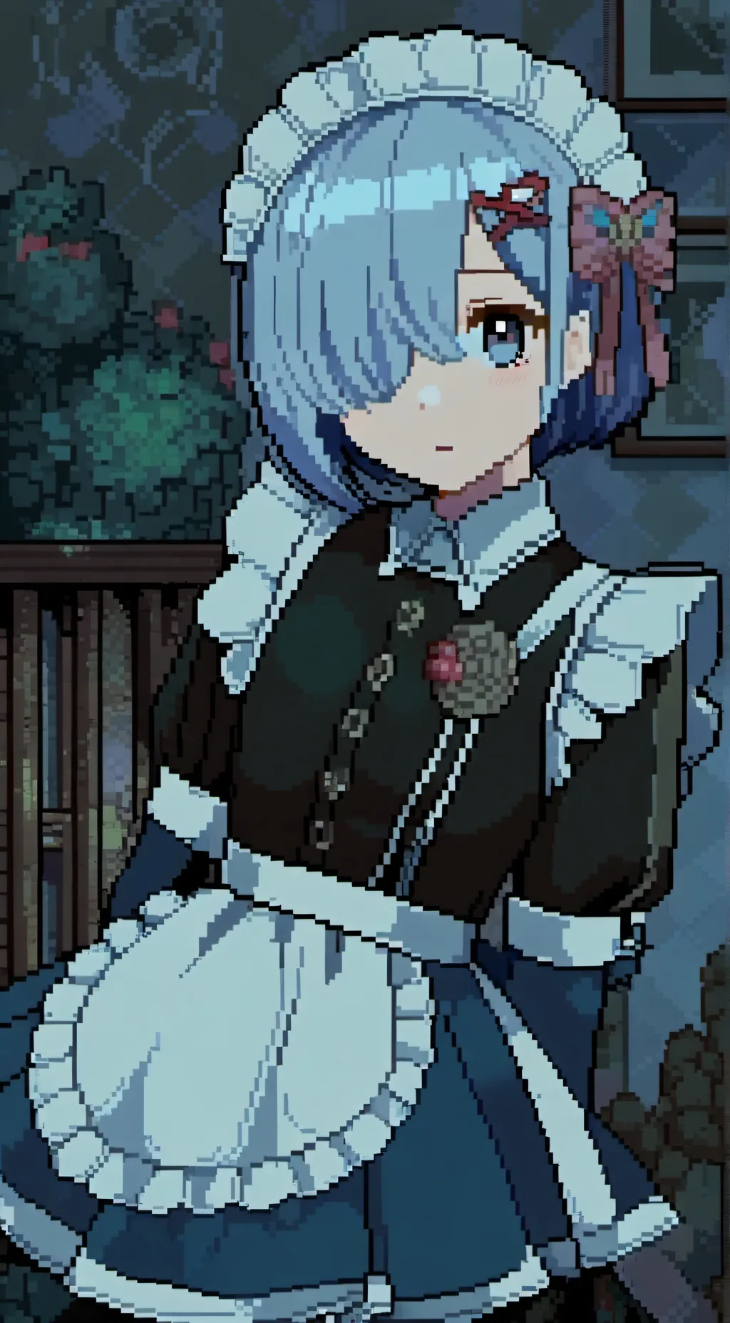 ai character: Rem background