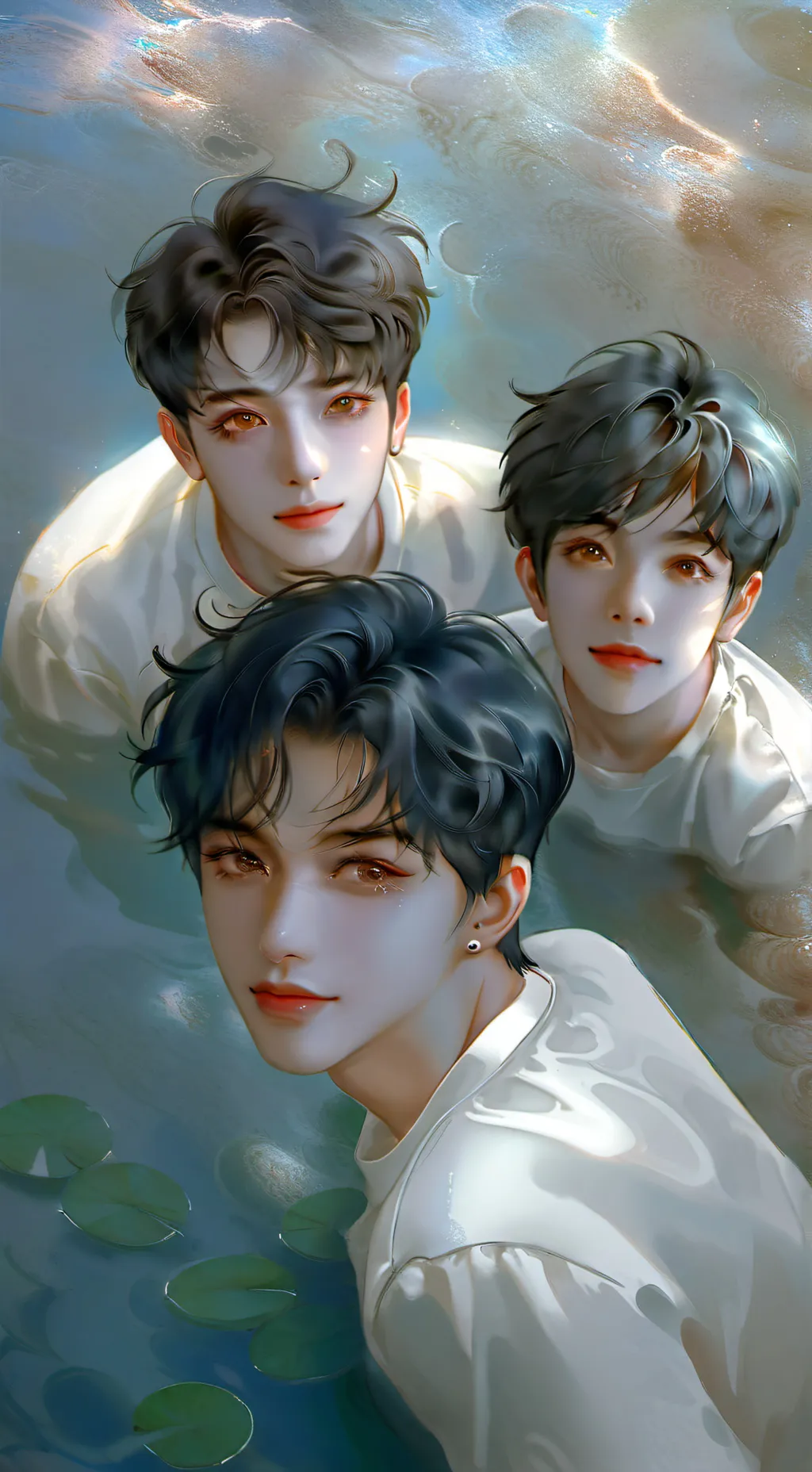 ai character: Kiss marry kill background