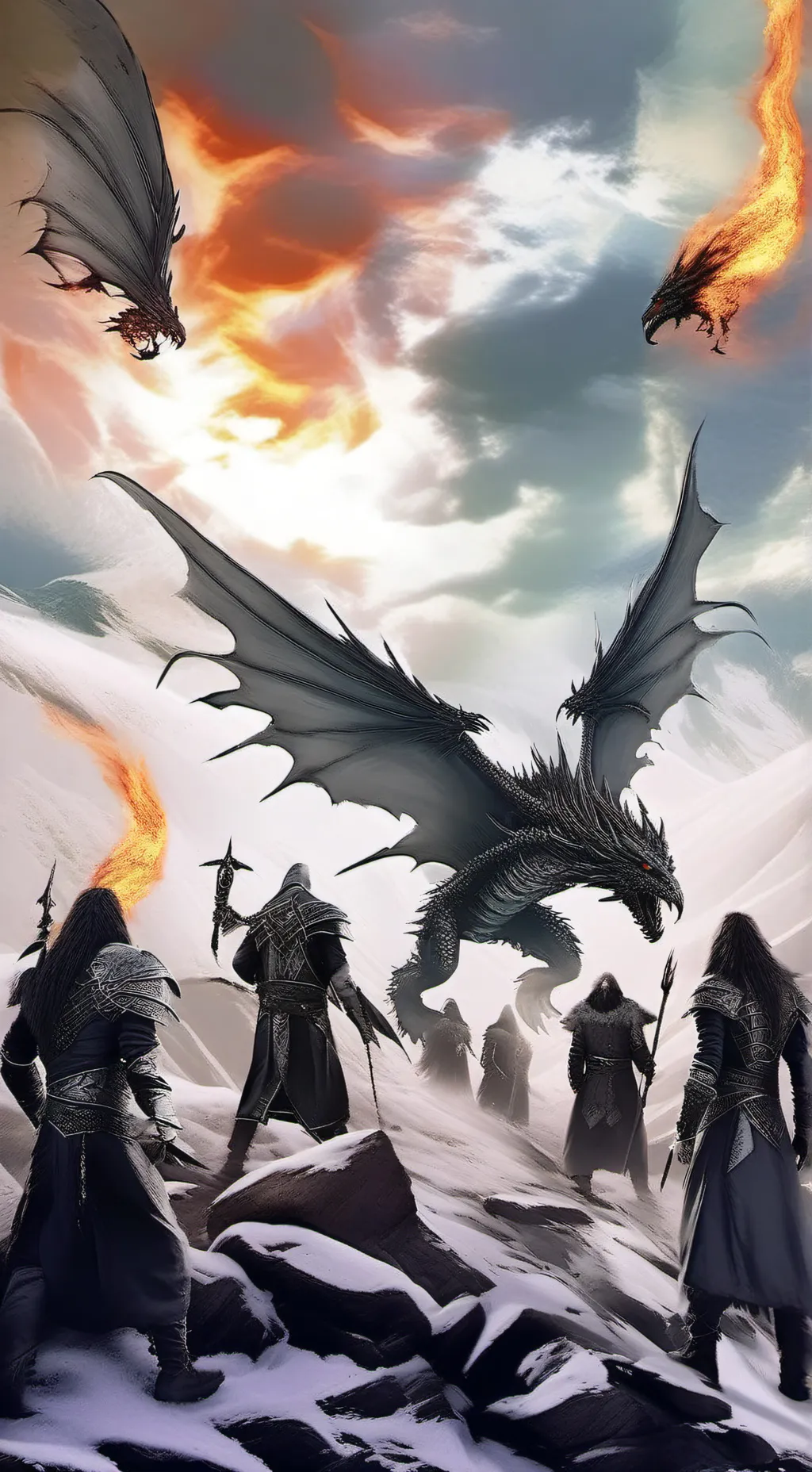 ai character: Dragon War background