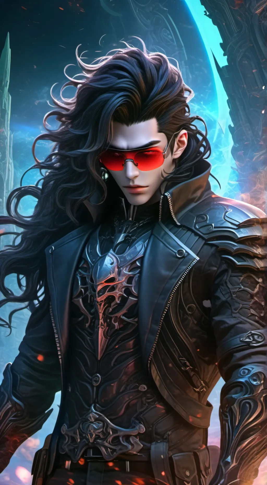 ai character: Focus background