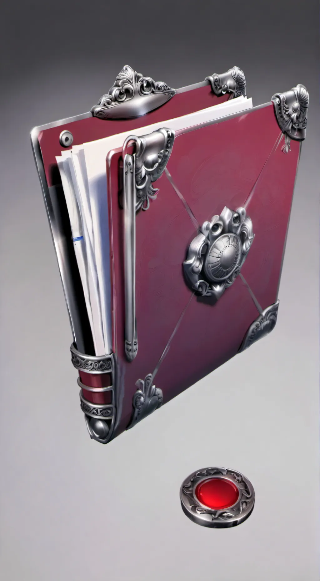 ai character: Folder background