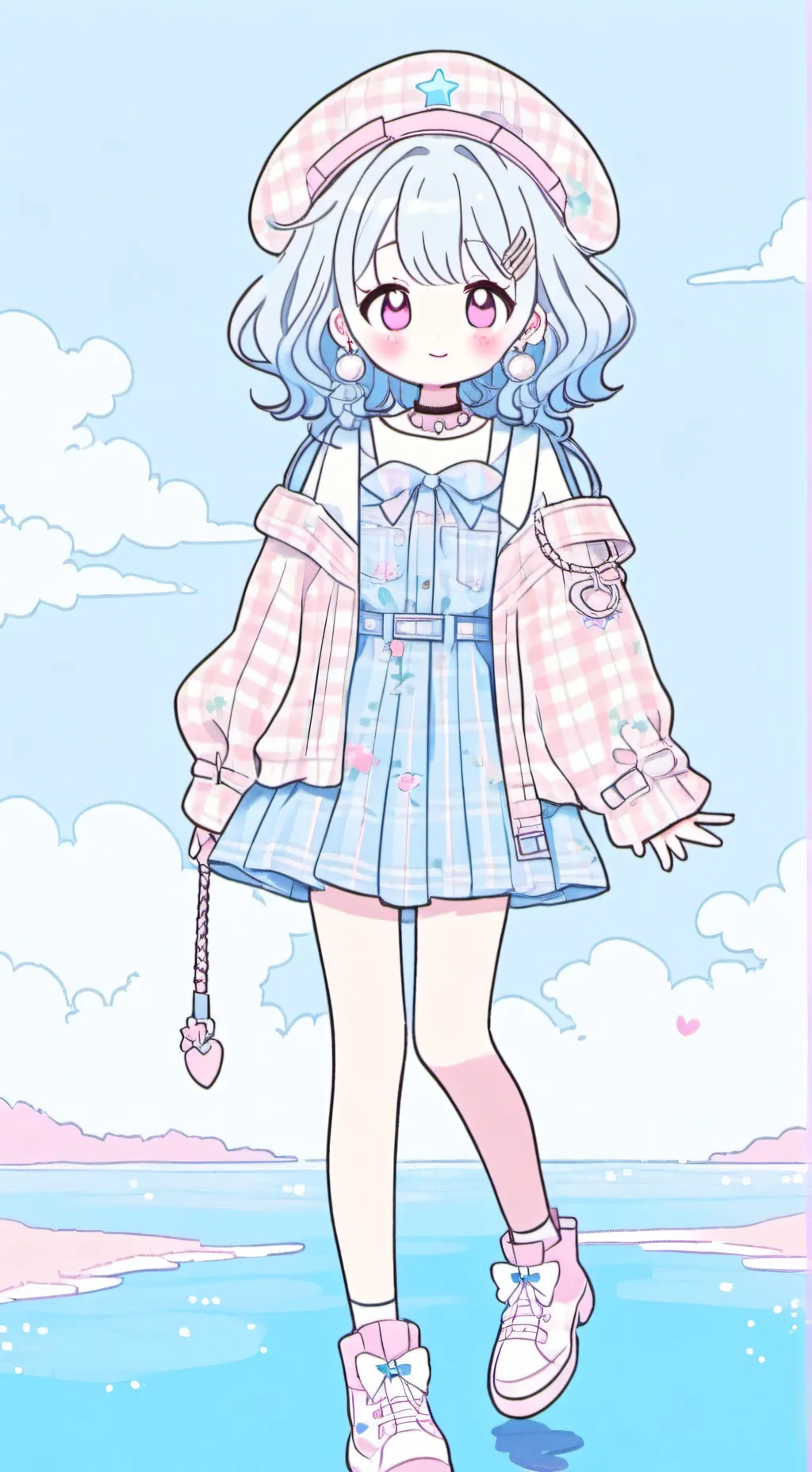 ai character: 100 background