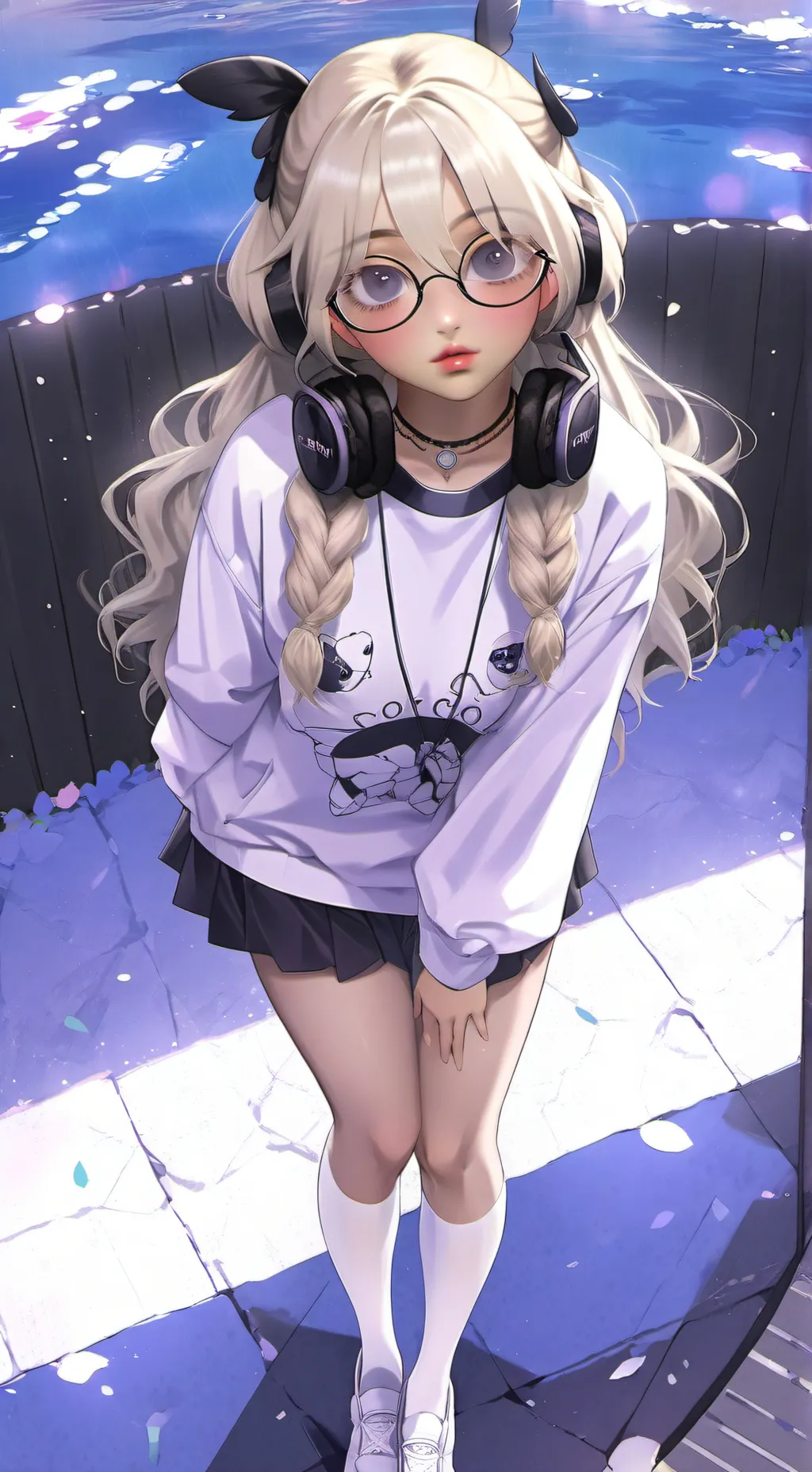 ai character: melanie background