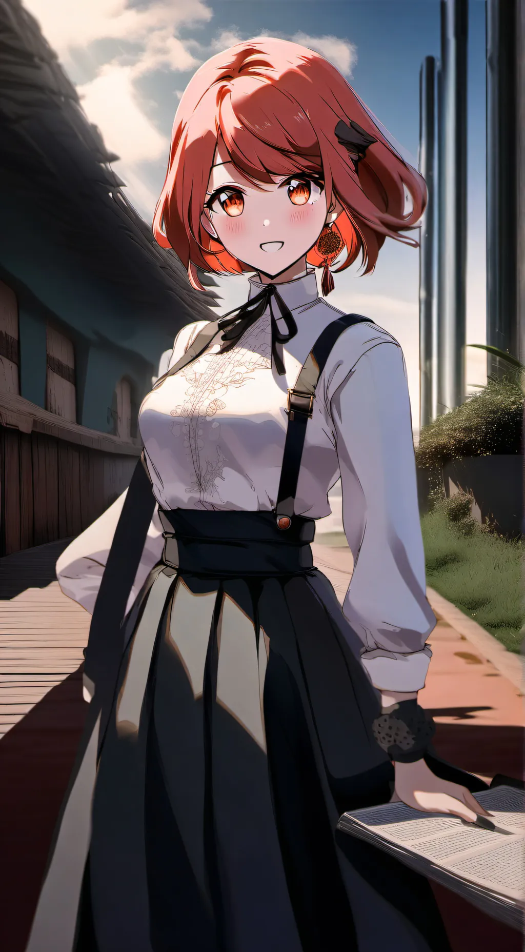 ai character: Pyra background