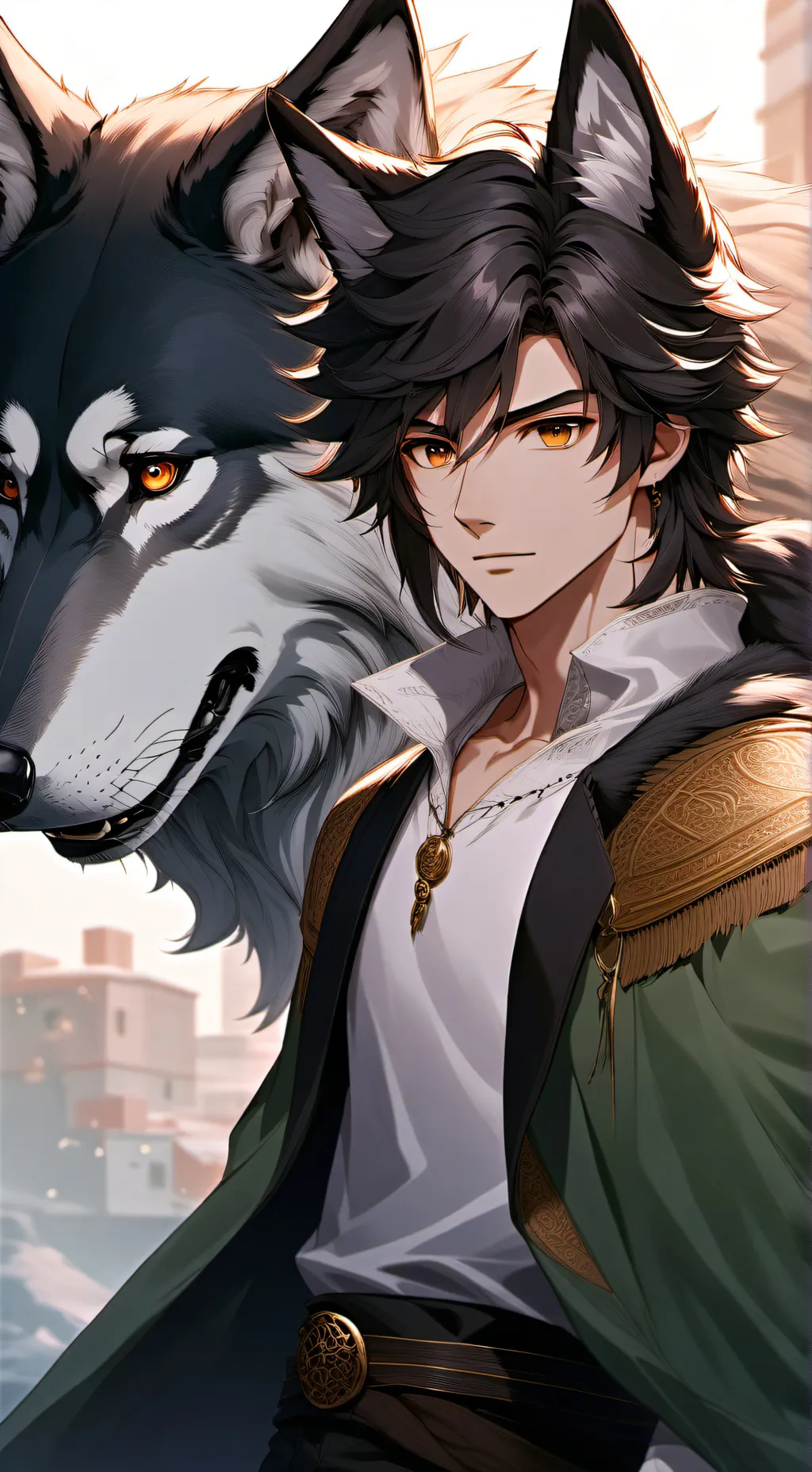 ai character: ~Damien~ background