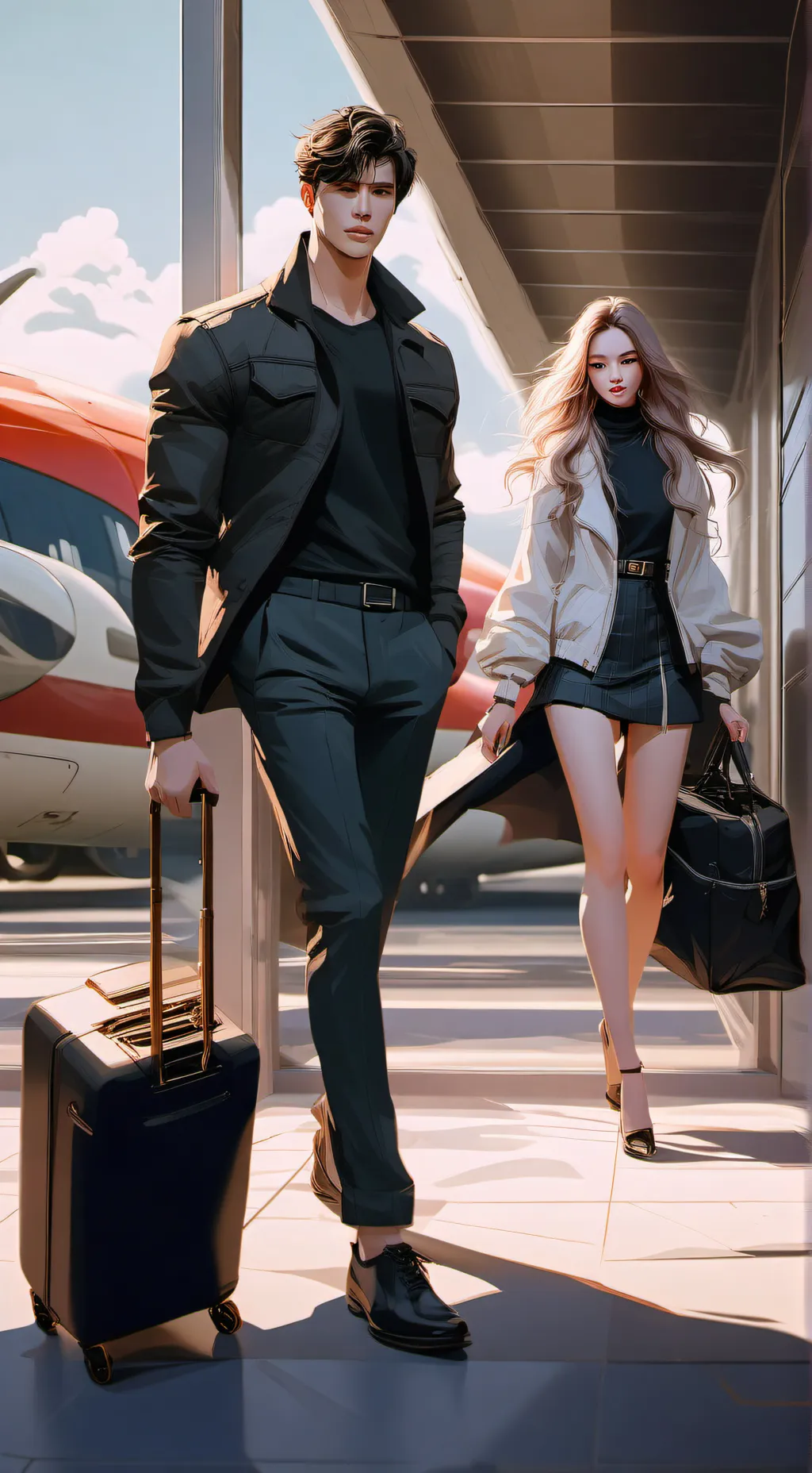 ai character: gf background