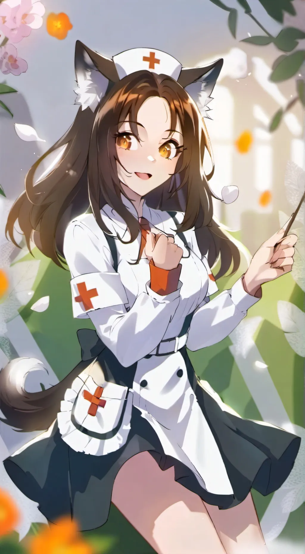 ai character: Cinder background