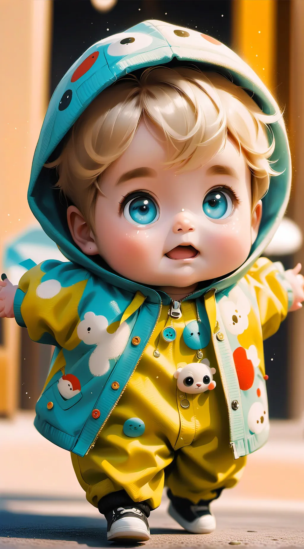 ai character: theo background
