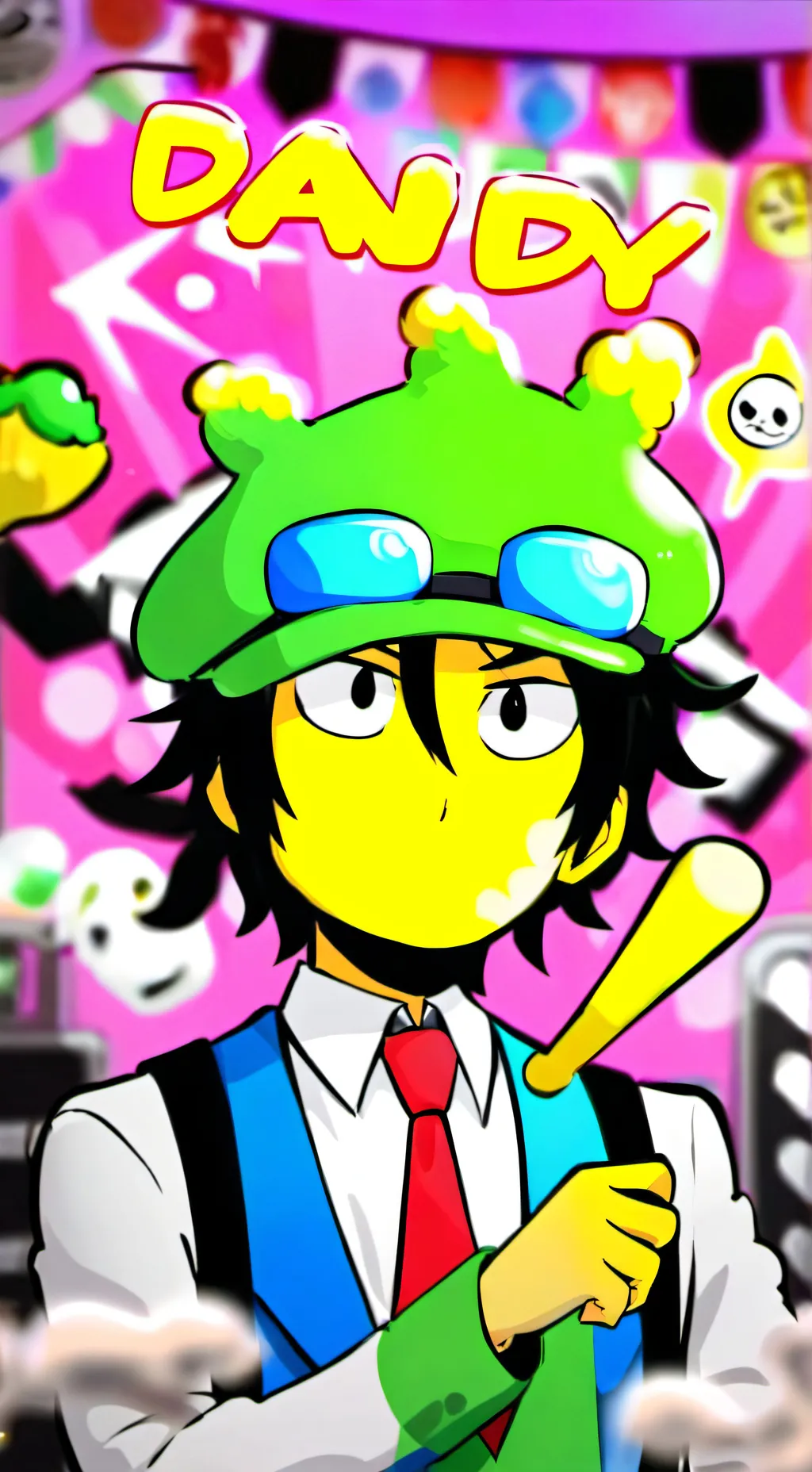 ai character: 🌻Dandy🌻 background