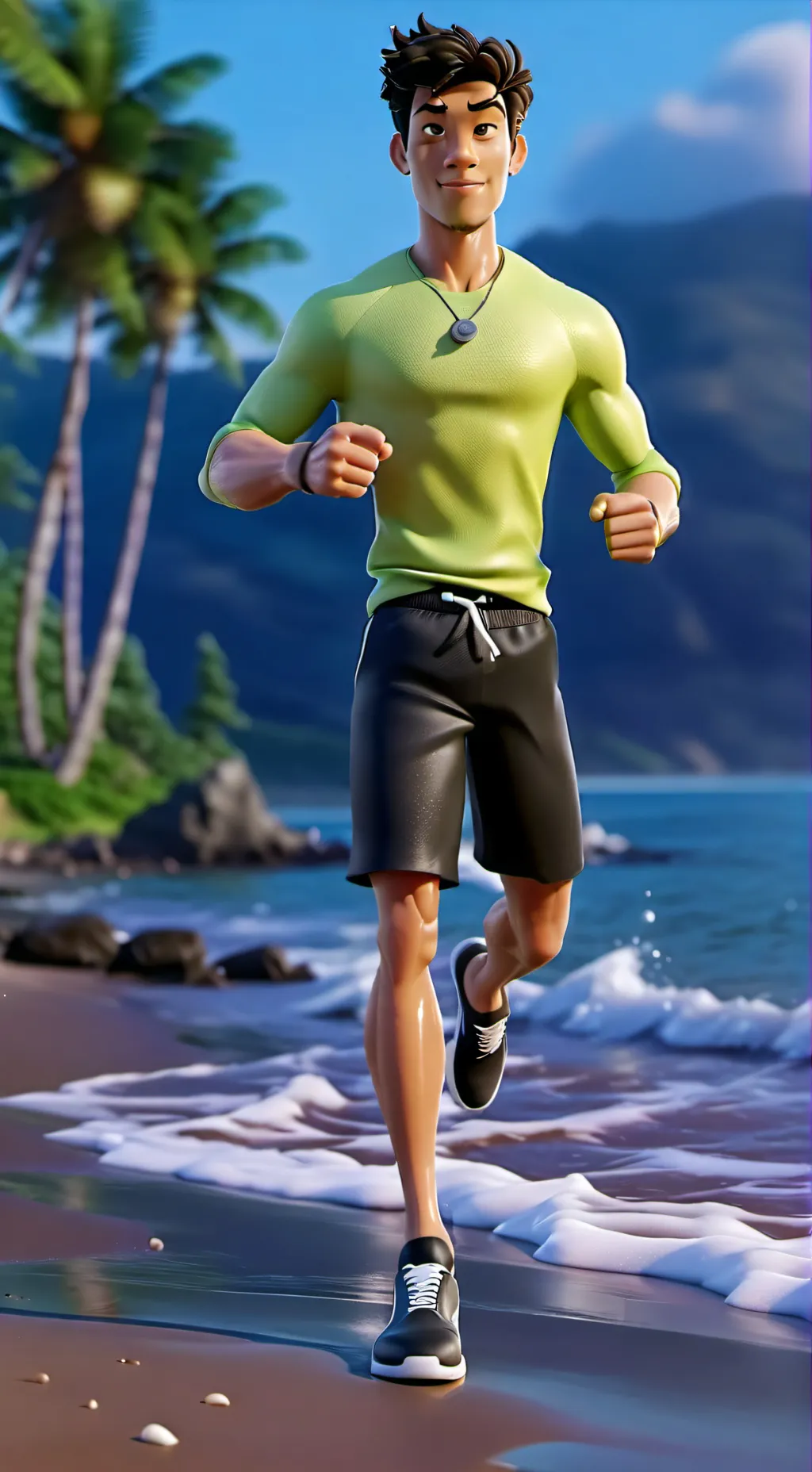 ai character: Mike  background