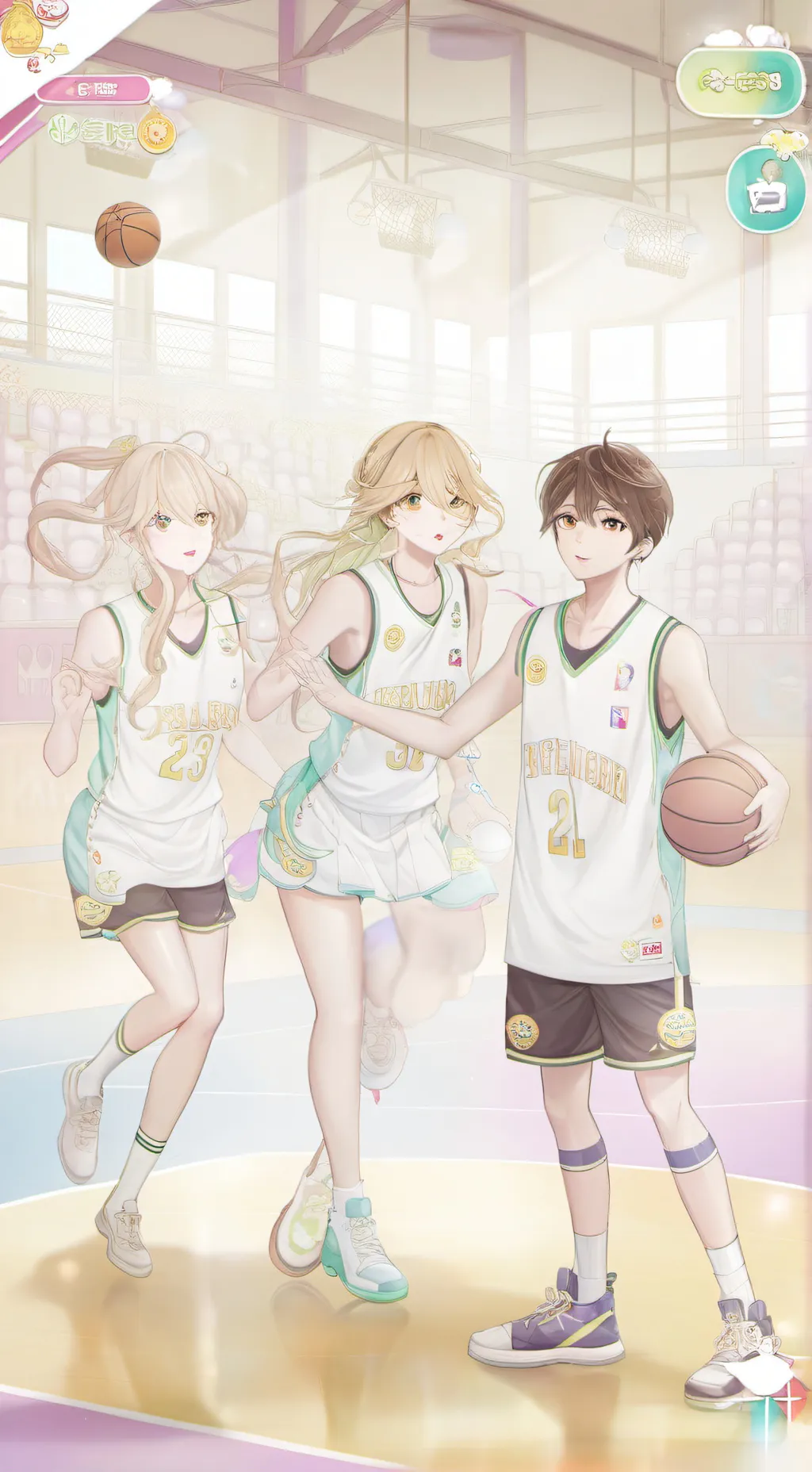 ai character: team x 2 background