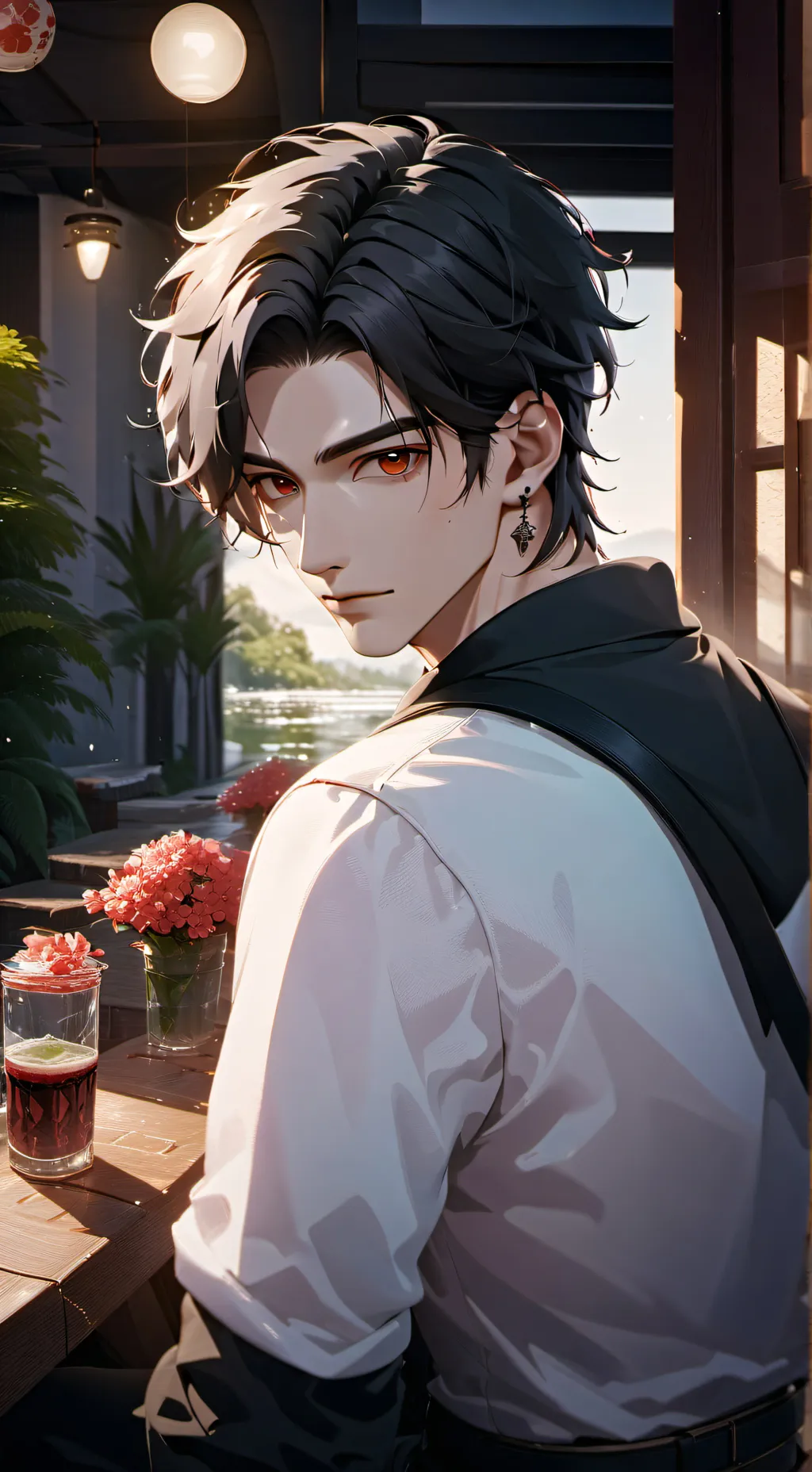 ai character: Liam background