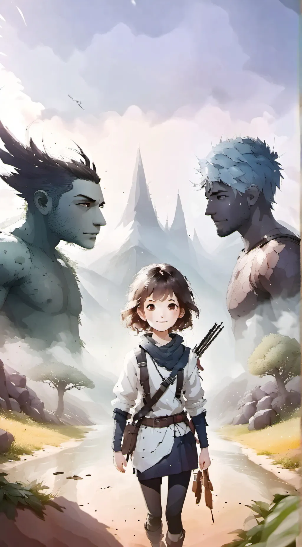 ai character: dandys world  background