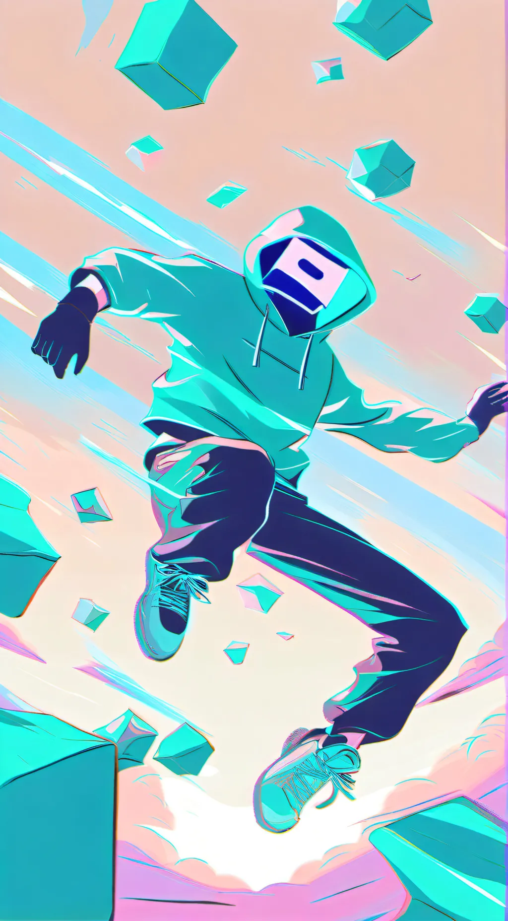 ai character: Minbit Go background