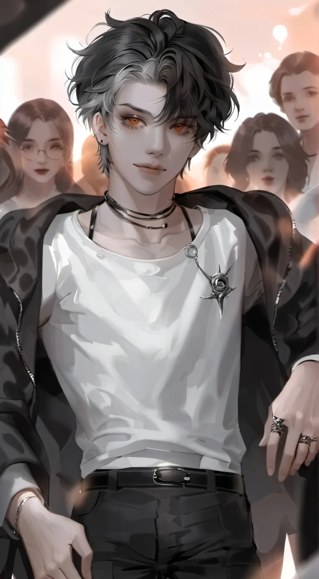 ai character: Kai  background