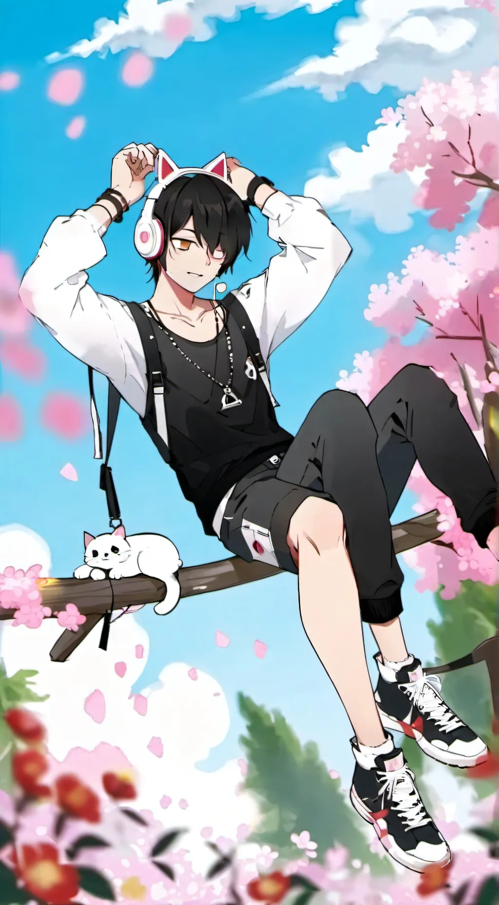ai character: FELIX(notstraykid) background