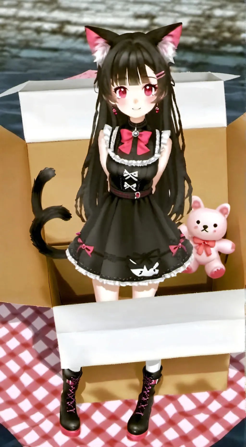 ai character: Mina background