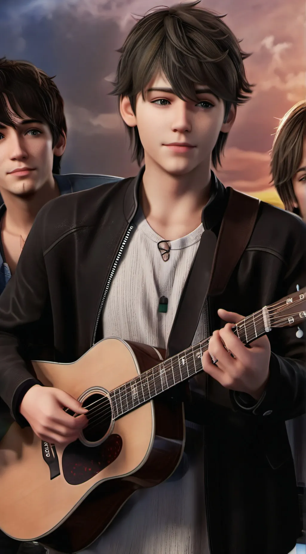 ai character: Rob...... background