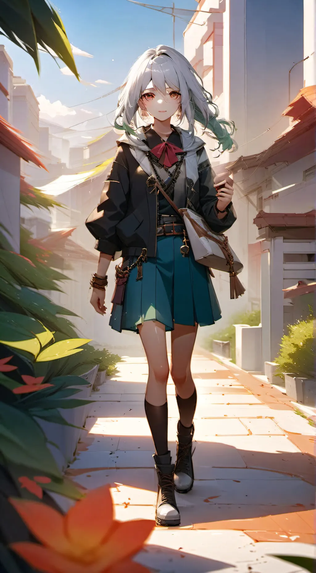 ai character: Demon slayer background